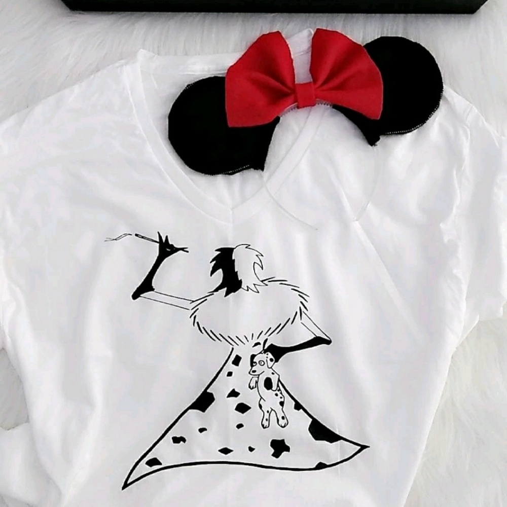 Cruella Deville tees